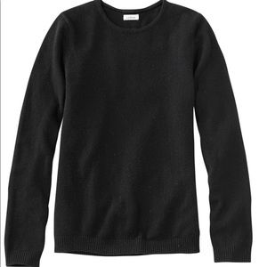 NWT L.L. Bean Women’s Classic Cashmere Crewneck Sweater